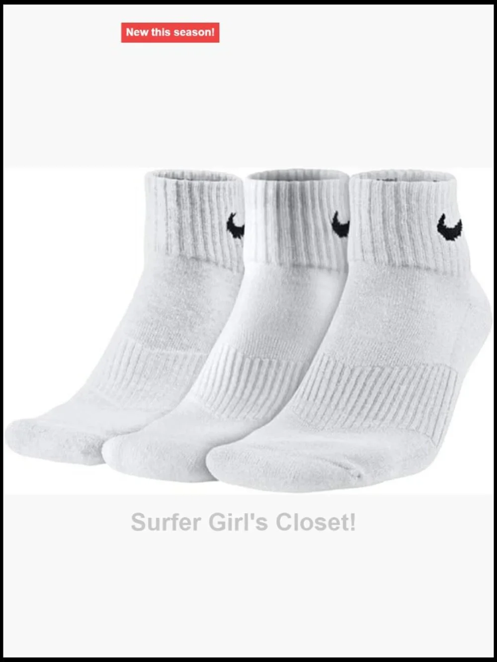 Performance Cushion Quarter Socks 3-Pair Athletic Running